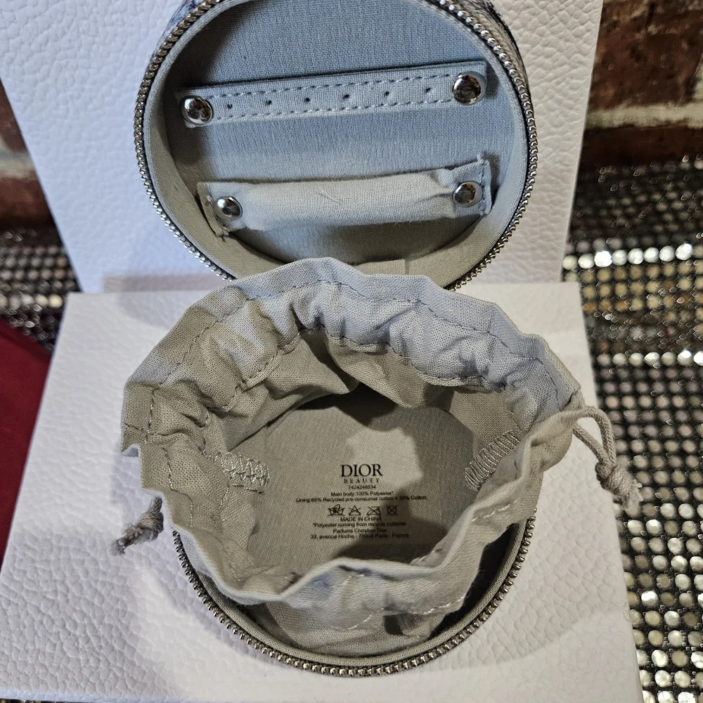 Dior Around The World Round Zippered Pouch - Picture 3 of 5